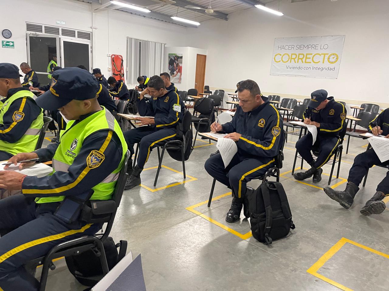 Formación con equipos de trabajo.